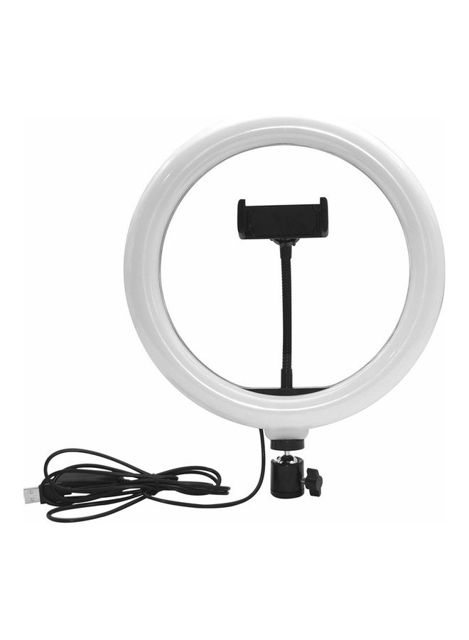 10 Inch LED Video Ring Light For Live Streaming White - Image 3