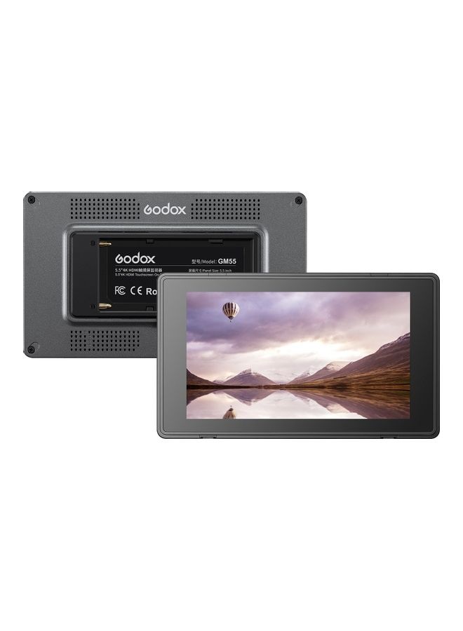 Godox GM55 5.5 Inch IPS Touchscreen On-Camera Monitor - Image 4