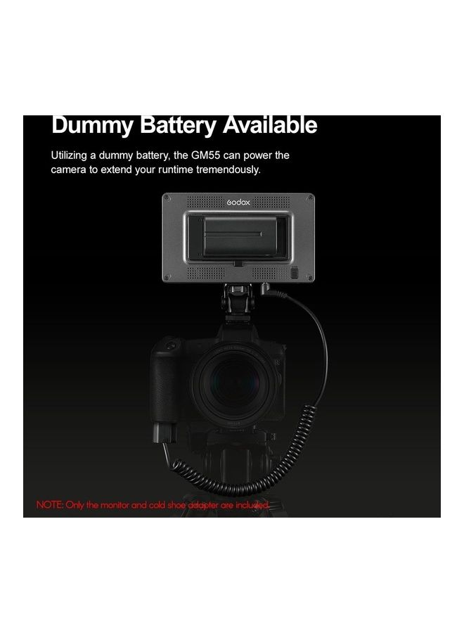 Godox GM55 5.5 Inch IPS Touchscreen On-Camera Monitor - Image 5