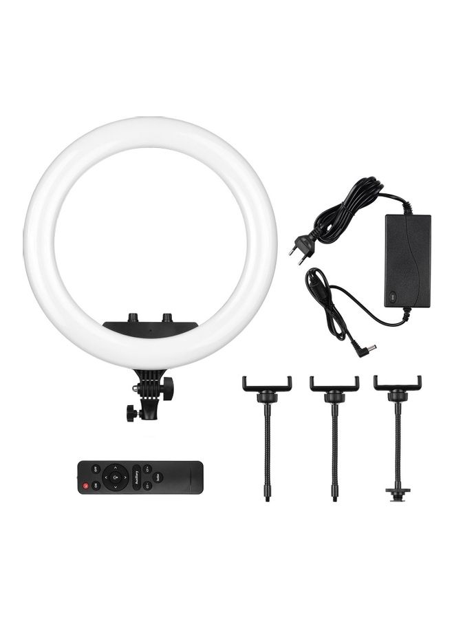 حلقة إضاءة LED للتصوير الفوتوغرافي أبيض/ أسود - Image 4