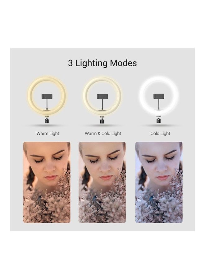 حلقة إضاءة LED للتصوير الفوتوغرافي أبيض - Image 4