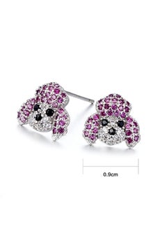 Gold Plated Circons Puppy Dog Studs