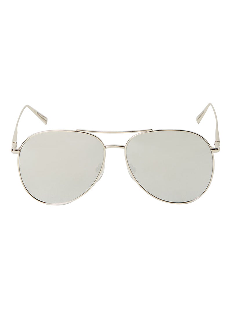 لونج شامب نظّارة شمسيّة آفياتور بإطار معدني كامل الحواف - مقاس العدسة: 59 مم للنساء - Image 1