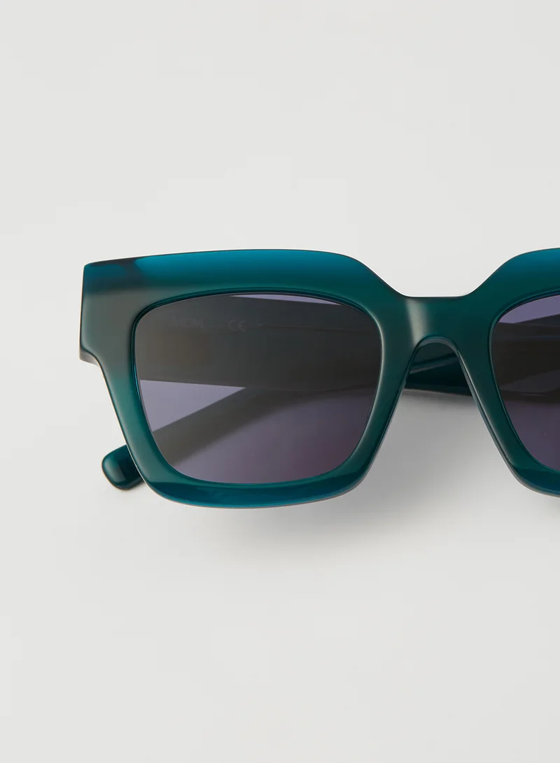 MCM Women's Full Rim Acetate Square Sunglases - Lens Size: 51 mm