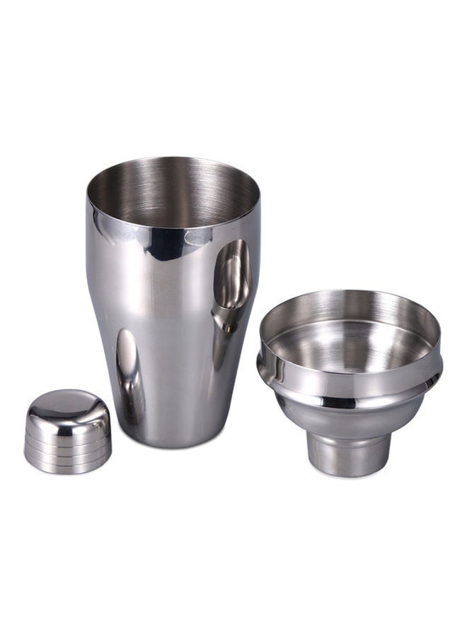 Jiangguan Stainless Steel Cocktail Shaker Silver  - Image 3