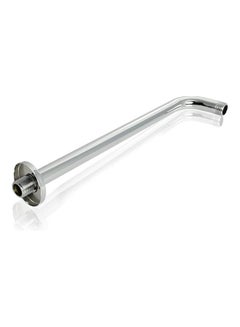 L-Shaped Shower Arm Extension Silver 15.74x0.69x2.2inch