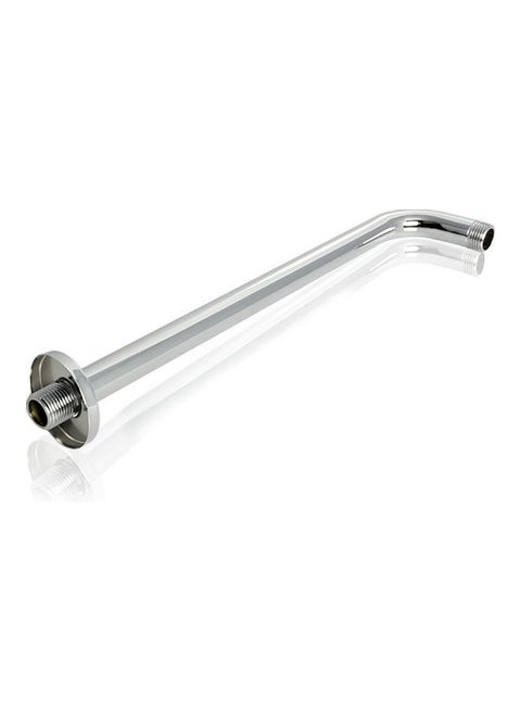 L-Shaped Shower Arm Extension Silver 15.74x0.69x2.2inch