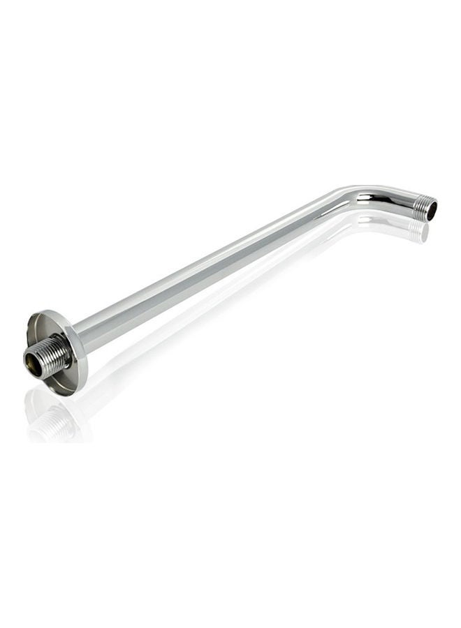 Generic - L-Shaped Shower Arm Extension Silver 15.74x0.69x2.2inch - Image 1