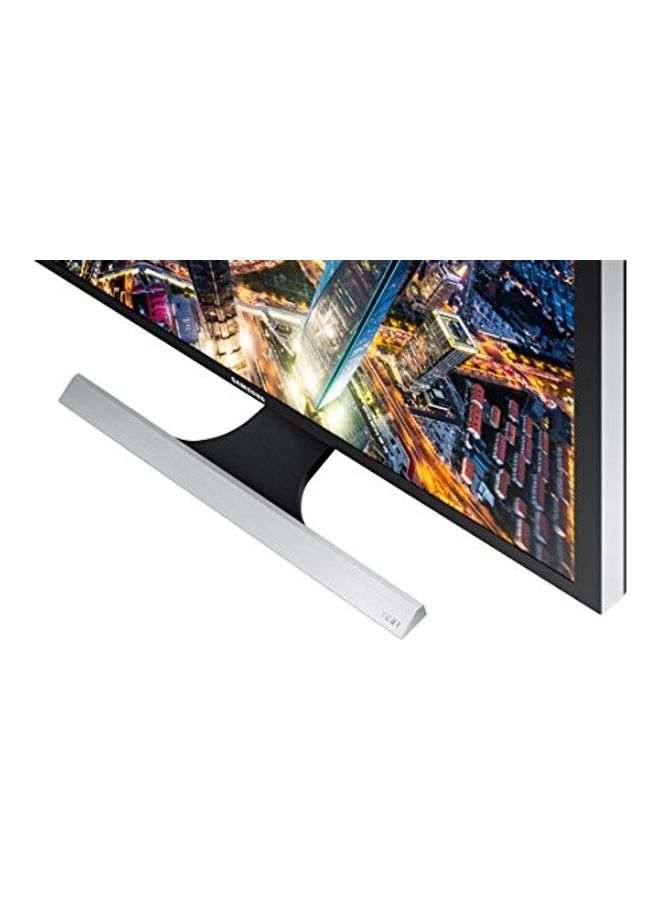 سامسونج - شاشة U28E590D بإضاءة LED مقاس 28 بوصة بجودة 4K ودقة فائقة الوضوح أسود/فضي - Image 1