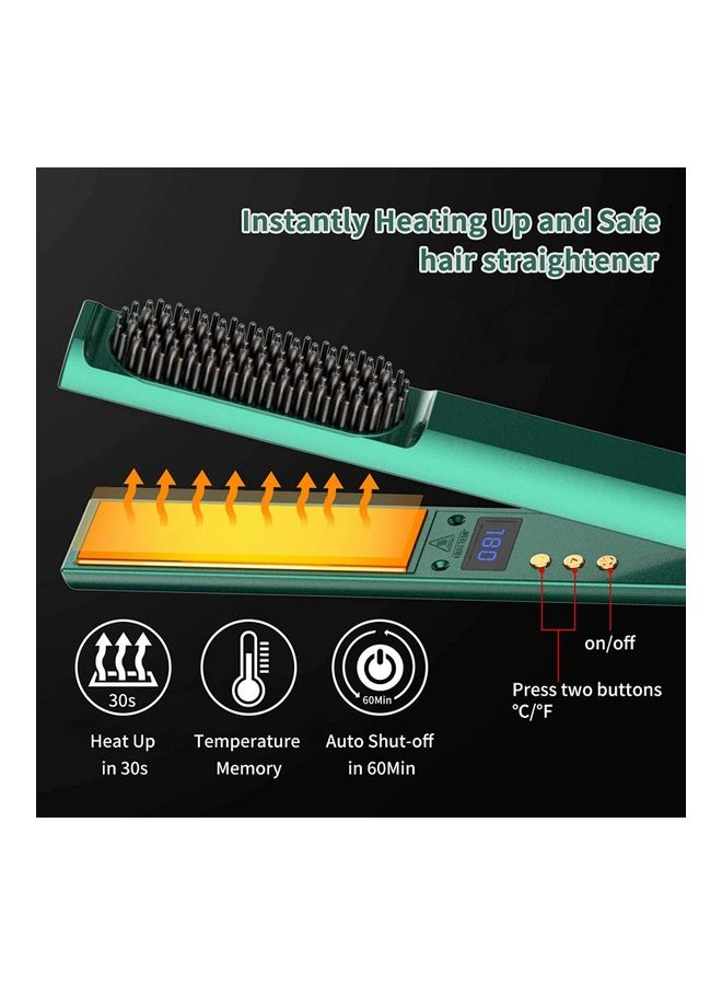 Rock Pow 3-In-1 Straightener And Curler Iron Green - Image 3