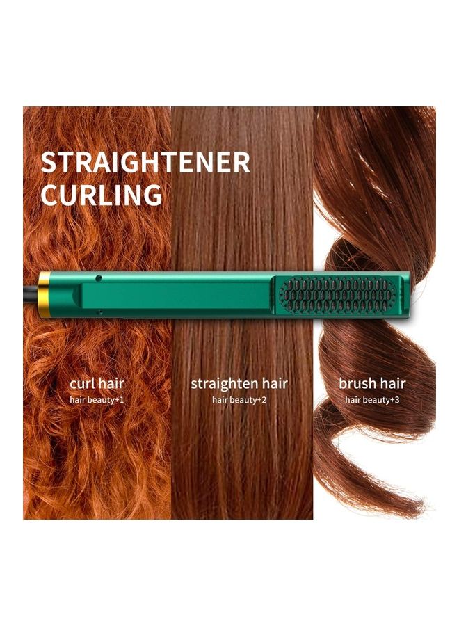 Rock Pow 3-In-1 Straightener And Curler Iron Green - Image 5