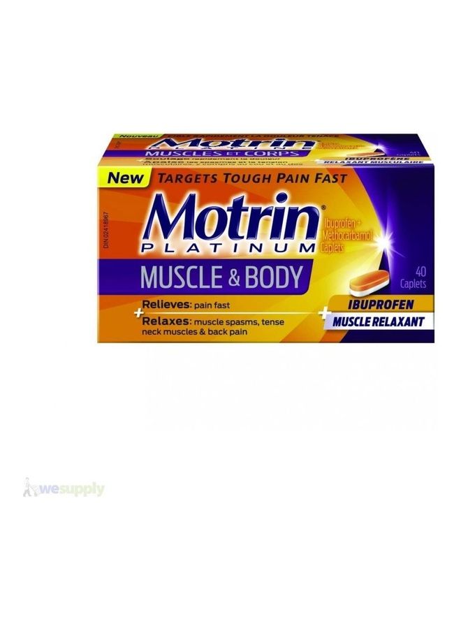 Motrin - Platinum Muscle & Body Pain Relief - Image 1