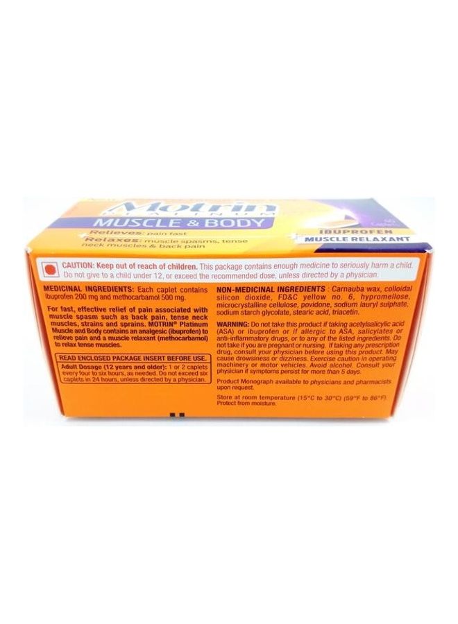 Motrin - Platinum Muscle & Body Pain Relief - Image 1