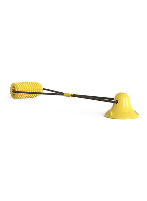Chew Suction Cup Pet Sucker Molar Yellow