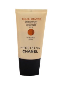 Soleil Identite Perfect Colour Face Self Tanner SPF 8 - Intense (Bronze) White 50ml