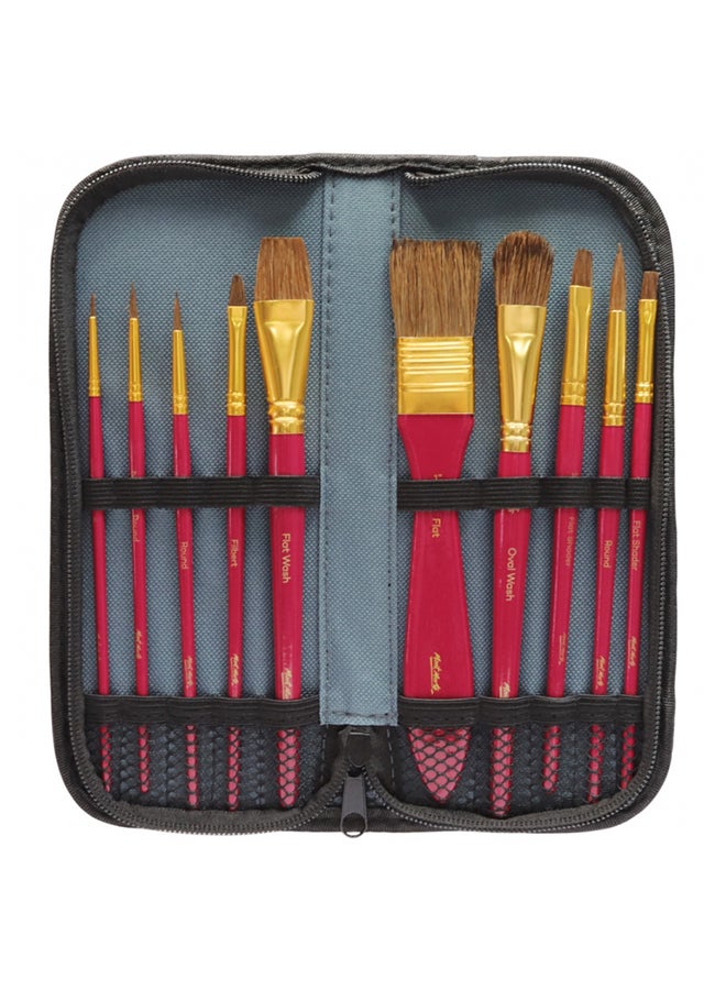 Montmarte 11-Piece Water Color Brush Set multicolor - Image 3