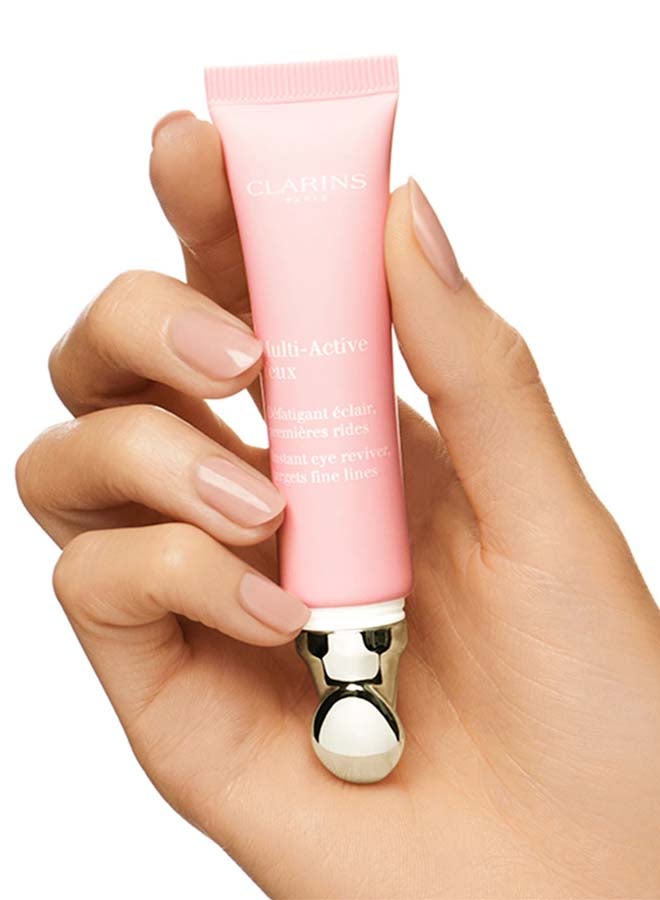CLARINS - Multi-Active Yeux Instant Eye Reviver Cream White 15ml - Image 1