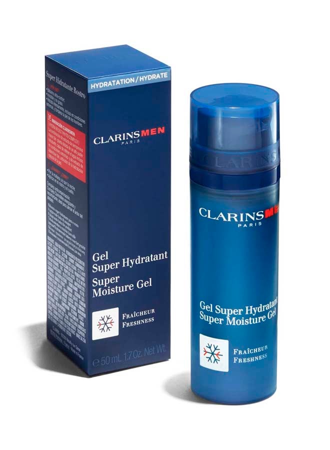 CLARINS Super Moisture Gel Light Blue 50ml - Image 3
