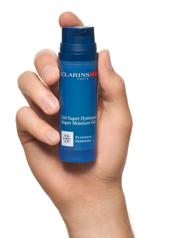 CLARINS Super Moisture Gel Light Blue 50ml - Image 5