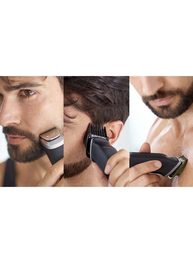 Philips - MG5730 Series 5000 11-in-1 Multi Grooming Kit Black/Grey 600grams - Image 1