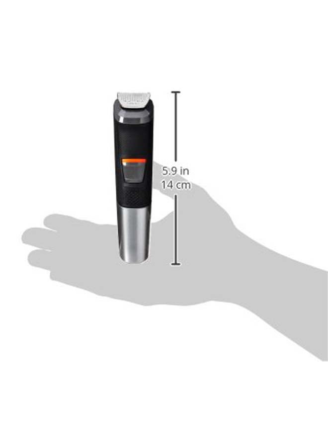 Philips - MG5730 Series 5000 11-in-1 Multi Grooming Kit Black/Grey 600grams - Image 1