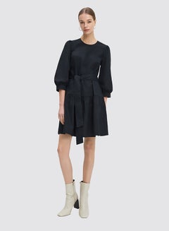 Mohito Tie-Waist Dress Black  - Image 1
