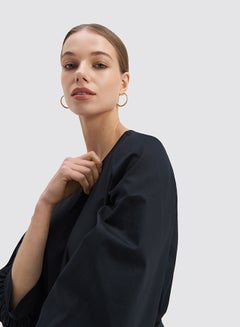 Mohito Tie-Waist Dress Black  - Image 5