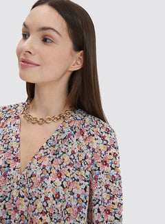 Mohito Floral Print Blouse Multicolor  - Image 3