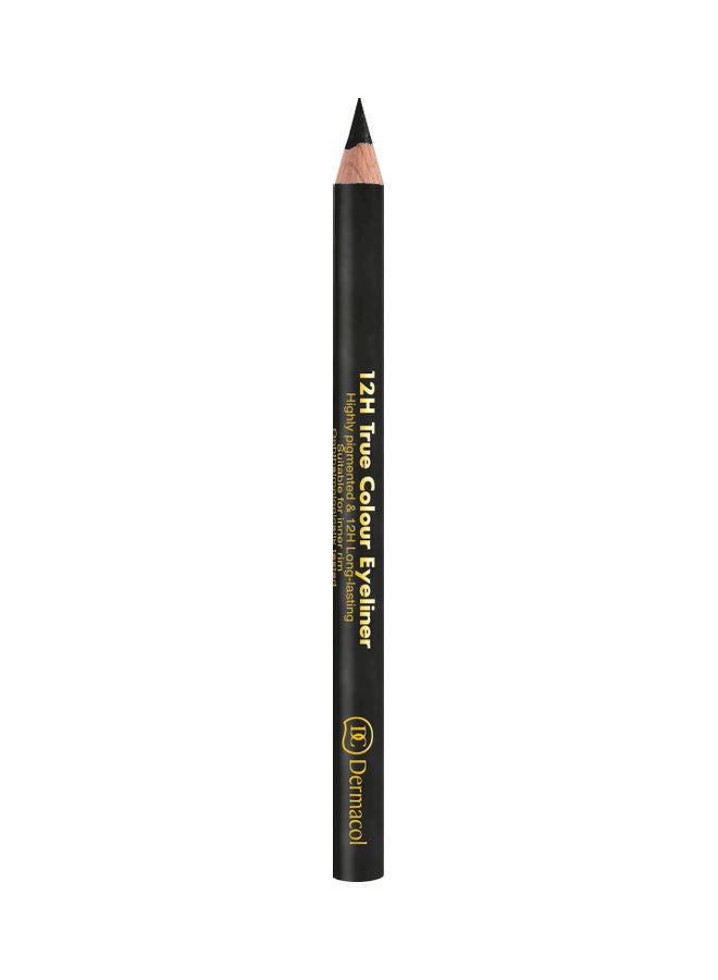 Dermacol 12H True Colour Eyeliner No 8 Black - Image 2