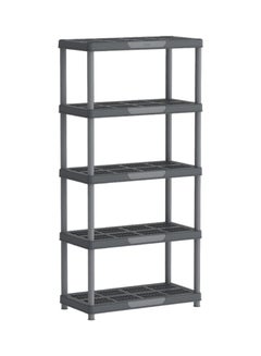 5-Tiers Shelving Storage Rack Grey - v1617880076/N46022595A_1