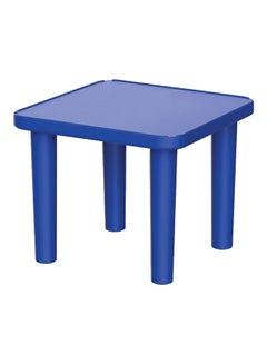 4-Seater Square Kindergarten Table Blue