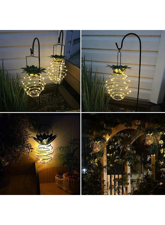 آن فش مجموعة مصابيح LED بتصميم أناناس مكونة من قطعتين أبيض دافئ 9.1x5.1بوصة  - Image 4