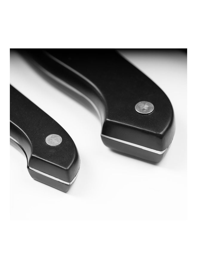 Insiya 9-Piece Superior Kitchen Knife Set Silver 3.8x19.2cm - Image 5