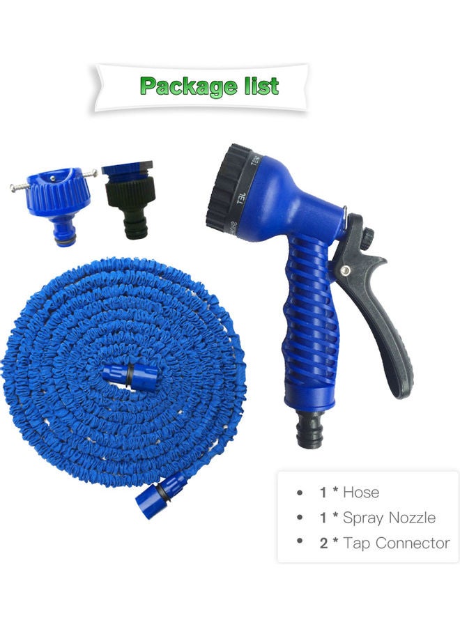 Generic Garden Hose Set Blue/Black 50feet  - Image 2