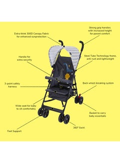 TEKNUM Eco Lite Stroller - Yellow Wave  - Image 5