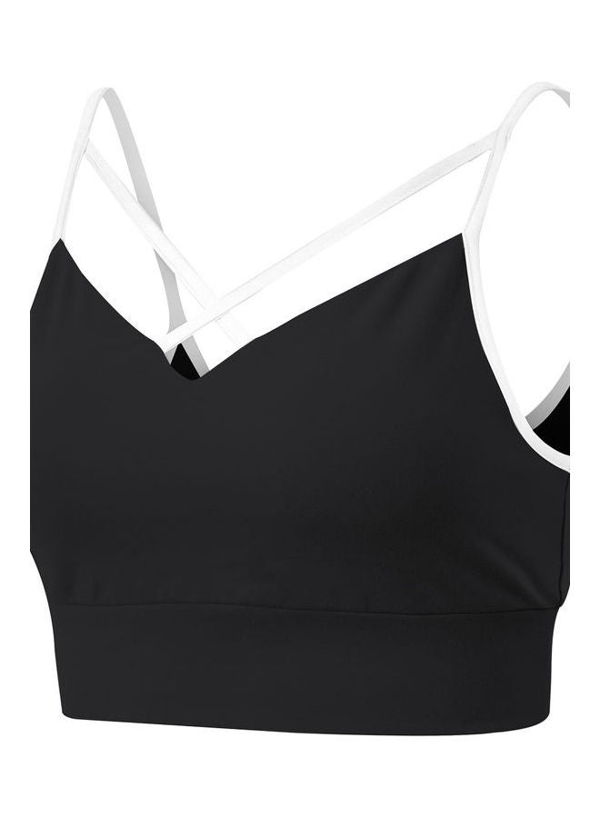 Solid Sports Bra Black - Image 3