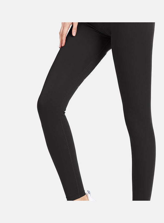 High Waist Leggings Black - Image 2
