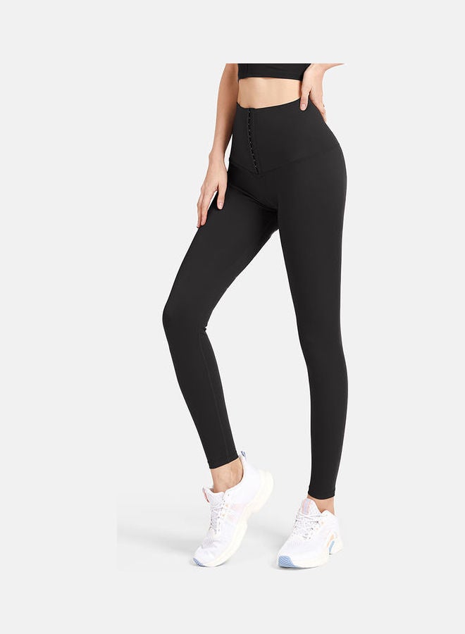 High Waist Leggings Black - Image 1