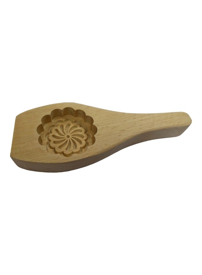 ماركة غير محددة - قالب معمول خشبي بني 18.5x7x2.5سم - Image 1