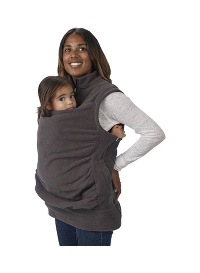 Kangaroo Baby Carrier Sleeveless Jacket Grey 