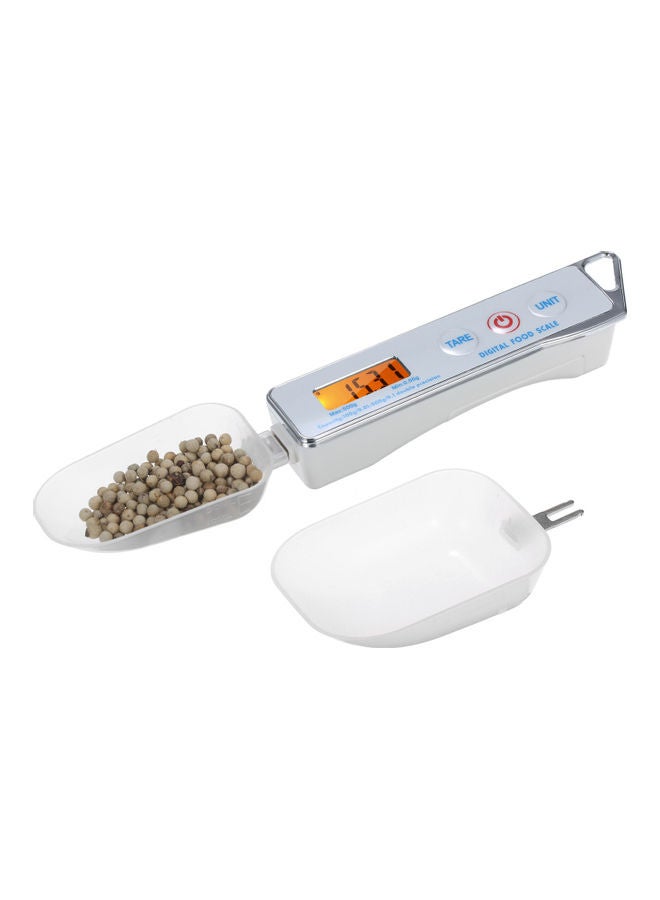 KKmoon Digital Spoon Scale White 15.80x14.7x3cm - Image 1