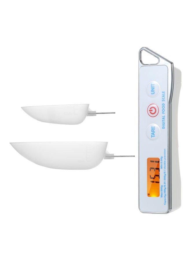 KKmoon Digital Spoon Scale White 15.80x14.7x3cm - Image 4