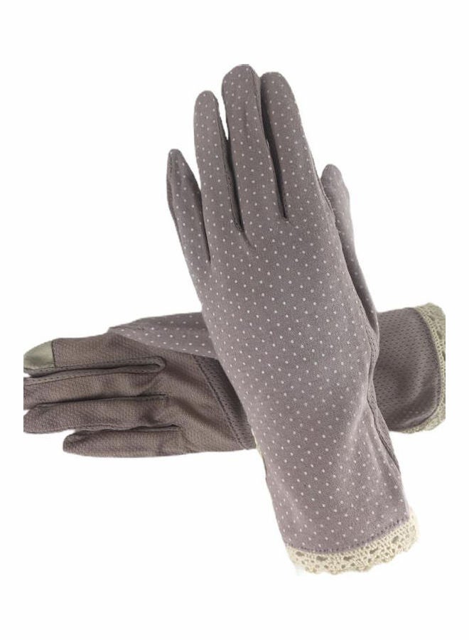 SFMW Fashion Accessories Gloves Brown - Image 2