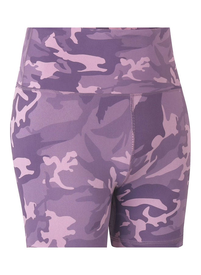 Yoga Shorts Purple  - Image 5