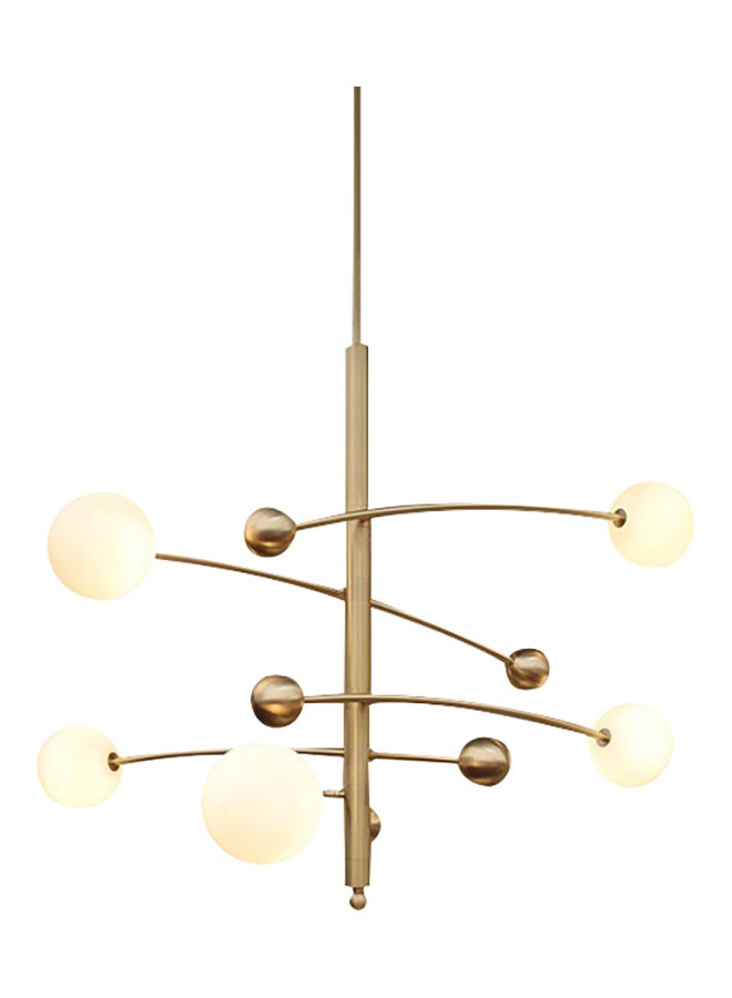 Switch Contemporary Indoor Lights Chandelier Brass/Glass 105 x 34 x 33cm  - Image 1