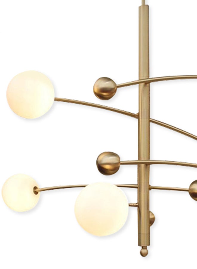 Switch Contemporary Indoor Lights Chandelier Brass/Glass 105 x 34 x 33cm  - Image 3