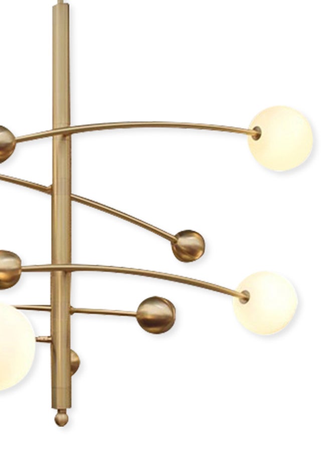 Switch Contemporary Indoor Lights Chandelier Brass/Glass 105 x 34 x 33cm  - Image 4