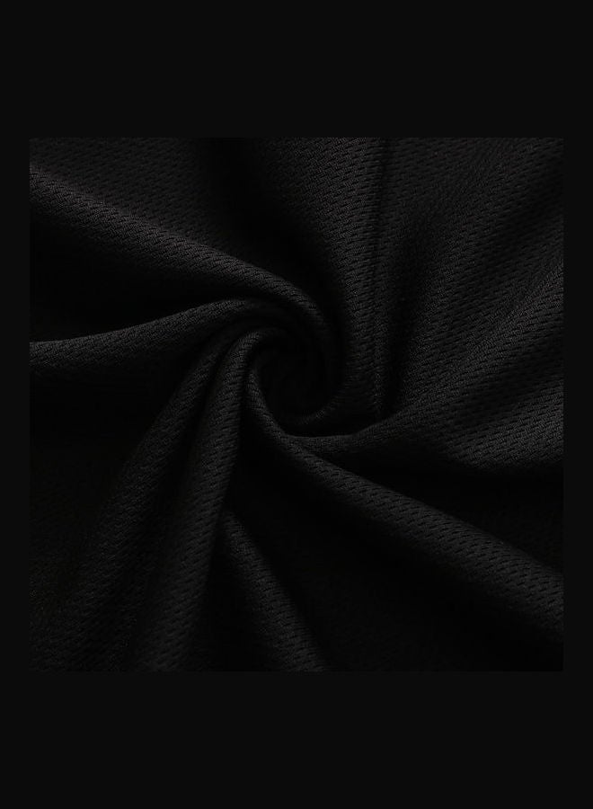 تيشيرت بأكمام قصيرة أسود - Image 3