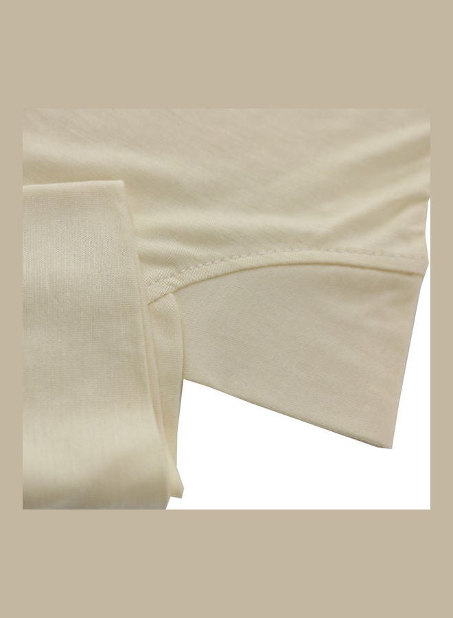 Comfortable Chin Long Scarf Beige - Image 3