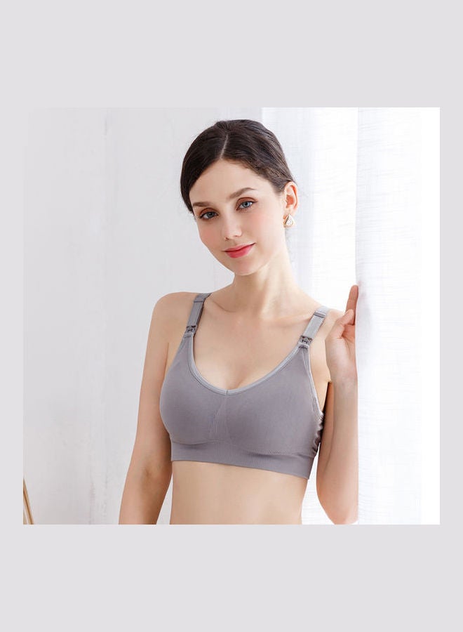 Generic - Maternity Nursing Bra Grey - Image 1